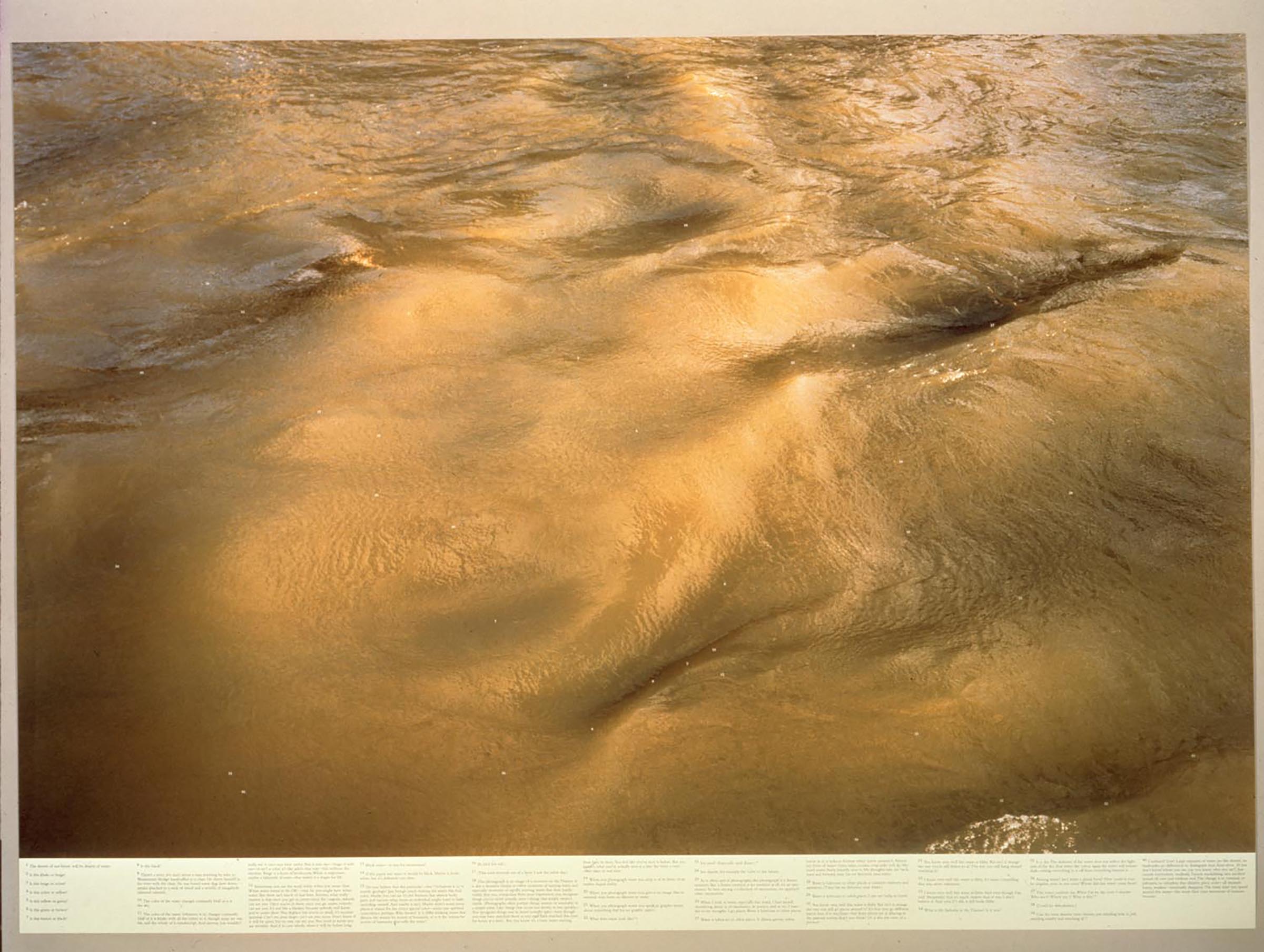 Roni Horn, Still Water (the River Thames, for Example), 1999